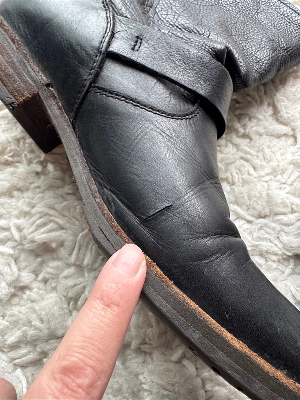 Frye Veronica Leather Booties